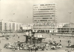 72168819 Berlin Alexanderplatz Springbrunnen Hochhaus Hauptstadt Der DDR Berlin - Otros & Sin Clasificación