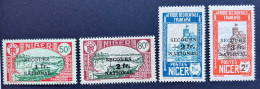 NIGER - 1941 - N° Yv. 89 à 92 - Secours National - Neuf Luxe  ** / MNH - Nuovi