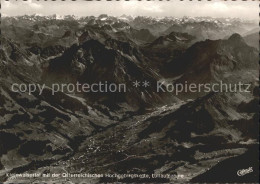 72168780 Kleinwalsertal Mit Der Oesterreichischen Hochgebirgskette Fliegeraufnah - Altri & Non Classificati