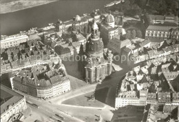 72168537 Dresden Frauenkirche Vor Zerstoerung 1945 Fliegeraufnahme Dresden - Dresden