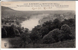 69 - Saint ROMAIN Au Mont D'or : Vue Panoramique Sur Couzon Rochetaillee Et La Vallee De La Saone  - Cartes Postales Anc - Otros & Sin Clasificación