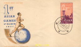 731535 MNH INDIA 1951 1 JUEGOS DEPORTIVOS ASIATICOS - Unused Stamps
