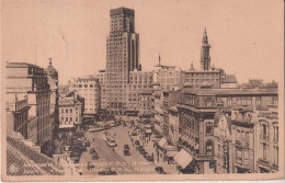 CPA-ANTWERPEN-TOUR...VUE D'ENSEMBLE-TRAM-VOITURES ANCIENNES - Antwerpen