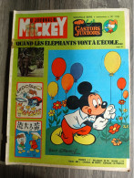 JOURNAL DE MICKEY N° 1118 Avec Les CASTORS JUNIORS 2 Fois !! De 1973 - Arédit & Artima