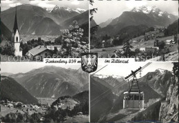 72168450 Finkenberg Tirol Kirche Alpenpanorama Bergbahn Wappen Finkenberg - Altri & Non Classificati