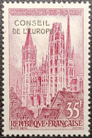 FRANCE 1958 Service Conseil De L'Europe Y.T. N° 16 NEUF* - Neufs