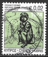 Cyprus 2022. Scott #RA39 (U) Child And Barbed Wire - Used Stamps