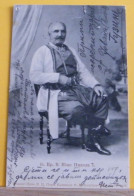 (MON2) MONTENEGRO - RE/ PRINCIPE NICOLA I . ESPOZIONE BALCANICA DI LONDRA - SEZIONE MONTENEGRINA - VIAGGIATA 1900ca - Montenegro