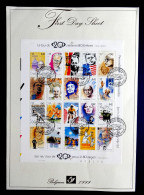 1999.. .LE TOUR DE 20ème SIECLE...1ère SERIE ....20 TIMBRES.......FDS 1999 - Used Stamps