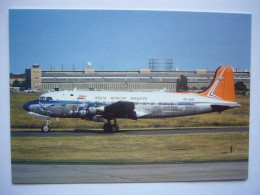 Avion / Airplane / SAA - SOUTH AFRICAN AIRWAYS / Douglas DC-4 / Registered As ZS-AUB / Seen At Tempelhof Airport - 1946-....: Ere Moderne
