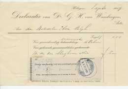 Hoofddorp Haarlemmermeer 1917 - Stortingsbewijs Postwissel - Ohne Zuordnung