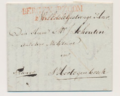 BERGEN OP ZOOM FRANCO - S Hertogenbosch 1820 - ...-1852 Préphilatélie