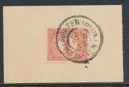 Grootrondstempel Zevenhuizen (Gron:) 1912 - Poststempel