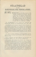 Staatsblad 1928 : Autobusdienst Kerkrade - Vaals - Documenti Storici