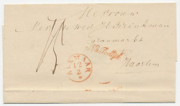 Alkmaar - Haarlem 1847 - Na Posttijd - ...-1852 Préphilatélie
