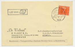 Firma Briefkaart Oudewater 1954 - Manufacturen / Kleding - Ohne Zuordnung