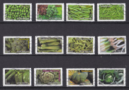 France -  Adhésifs  (autocollants )  Y&T N °  Aa   739  A  750  Oblitérés - Used Stamps