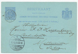 Kleinrondstempel Utrecht - Station 1896 - Ohne Zuordnung