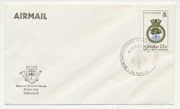 Cover / Postmark Gibraltar 1988 Scouting - Altri & Non Classificati