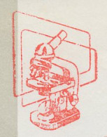 Meter Cover Front Netherlands 1970 Microscope - Other & Unclassified