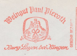 Meter Cover Germany 1967 Winery - Paul Pieroth - Citadel - Castle - Wines & Alcohols