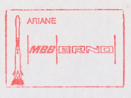 Meter Top Cut Germany 1990 Ariane Rocket - MBB - ERNO - Sterrenkunde