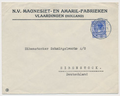 Firma Envelop Vlaardingen 1930 - Magnesiet En Amaril Fabriek - Non Classés