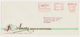 Meter Cover Netherlands 1961 Theater Agency - Anova - Theater