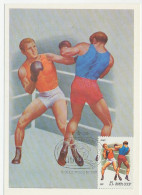 Maximum Card Soviet Union 1981 Boxing - Autres & Non Classés