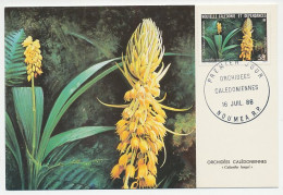 Maximum Card New Caledonia 1986 Orchid - Autres & Non Classés