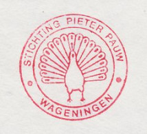 Meter Cut Netherlands 1981 - Pitney Bowes 5669 Bird - Peacock - Sonstige & Ohne Zuordnung