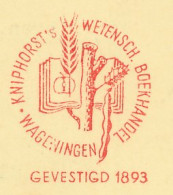 Registered Meter Card Netherlands 1963 Book - Herbarium - Wageningen - Árboles