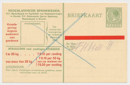 Spoorwegbriefkaart G. NS237 C - Rotterdam  - Ganzsachen