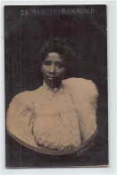 Madagascar - La Reine Ranavalona III Par E. Mansion - CARTE PHOTO - Ed. Inconnu  - Madagascar