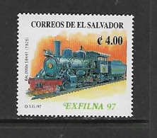 SALVADOR 1997 TRAINS YVERT N°1307 NEUF MNH** - Trenes
