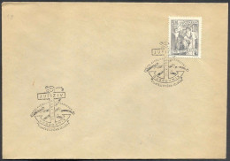 .Yugoslavia, 1959-05-24, Croatia, Dubrovnik, JUFIZ, Anchor Shape Commemorative Postmark - Altri & Non Classificati