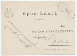 Kleinrondstempel Marum 1889 - Non Classés