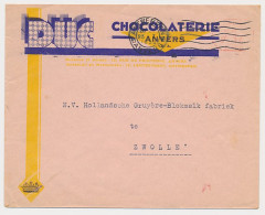 Illustrated Meter Cover Belgium 1930 Chocolate - Levensmiddelen