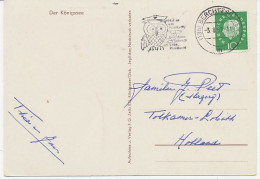 Postcard / Postmark Germany 1961 Bird - Owl - Other & Unclassified