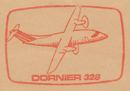 Meter Cut Germany 1989 Dornier 328 - Airplane - Vliegtuigen