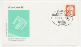 Postal Stationery Germany 1974 Sun Probe - Helios - Satellite - Astronomy