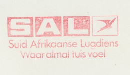 Meter Cover Netherlands 1978 SAL - South African Airways - Aviones