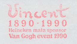 Meter Top Cut Netherlands 1990 - Hasler 4027 Vincent Van Gogh - Van Gogh Event - Heineken Main Sponsor - Otros & Sin Clasificación