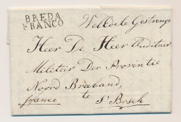 BREDA FRANCO - S Hertogenbosch 1822 - ...-1852 Préphilatélie