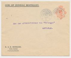 Ook Op Zondag Bestellen - Pengalengan Nederlands Indie 1924 - Briefe U. Dokumente