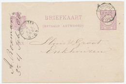 Kleinrondstempel Berkhout 1888 - Ohne Zuordnung