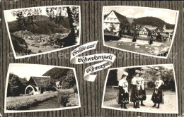 72168177 Schenkenzell Wassermuehle Und Frauen In Tracht Schenkenzell - Altri & Non Classificati