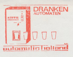 Meter Cut Netherlands 1976 Coffee - Chocolate - Drinks Vending Machines - Other & Unclassified