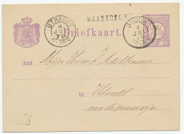 Naamstempel Haastrecht 1879 - Lettres & Documents