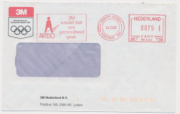 Meter Cover Netherlands 1987 3M - Sponsor 1988 Olympics - Other & Unclassified
